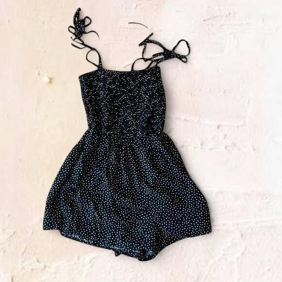 Forever 21 Pants - Forever21 black polka dot mini